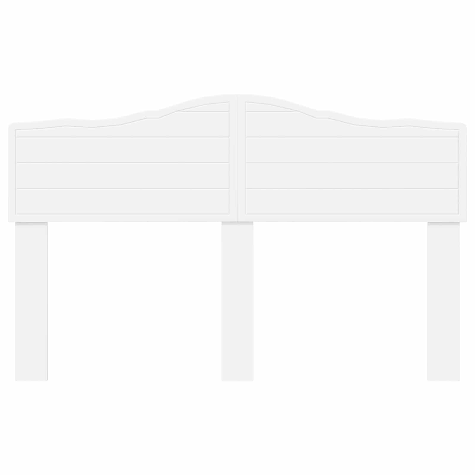 Headboard White Engineered wood