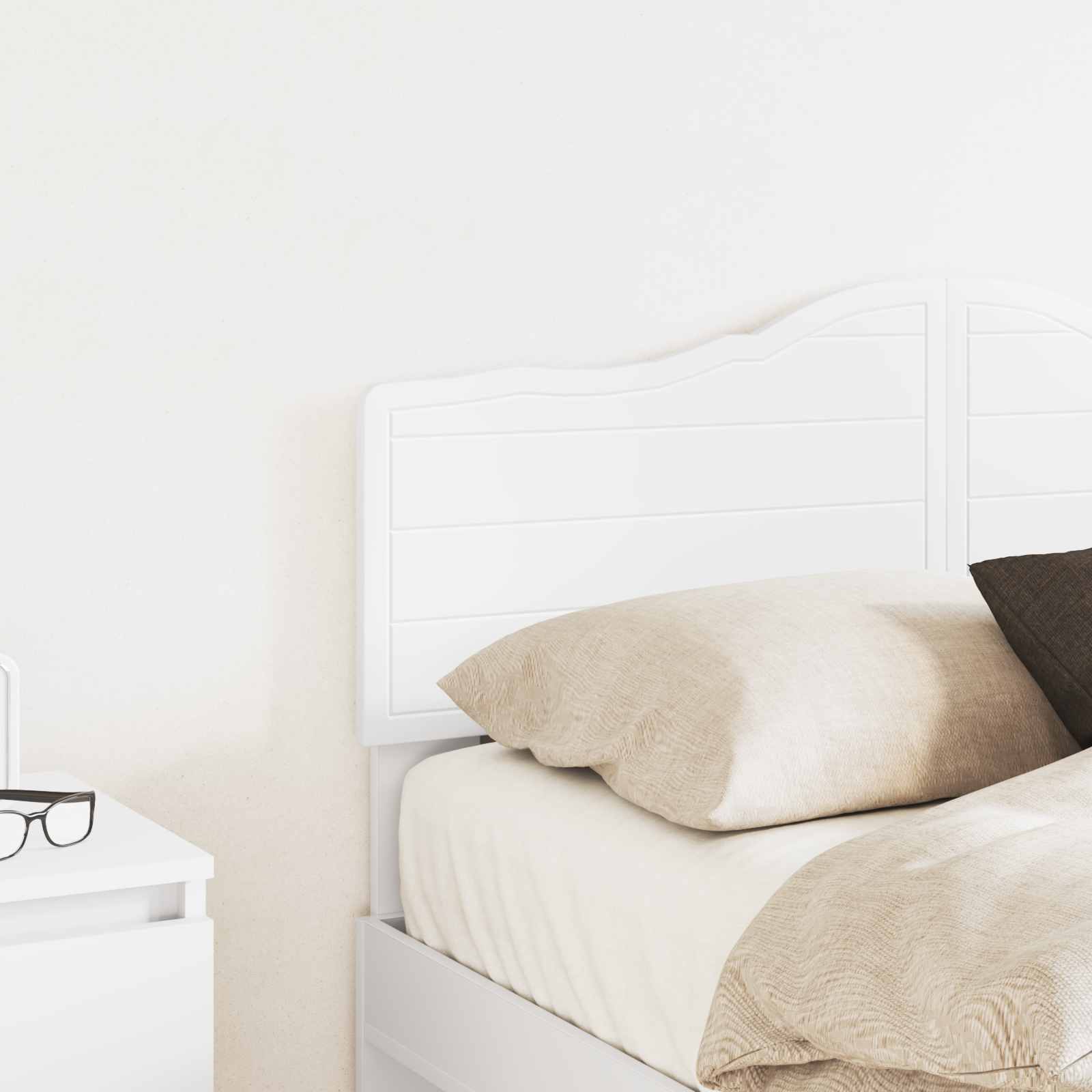 Headboard White Engineered wood