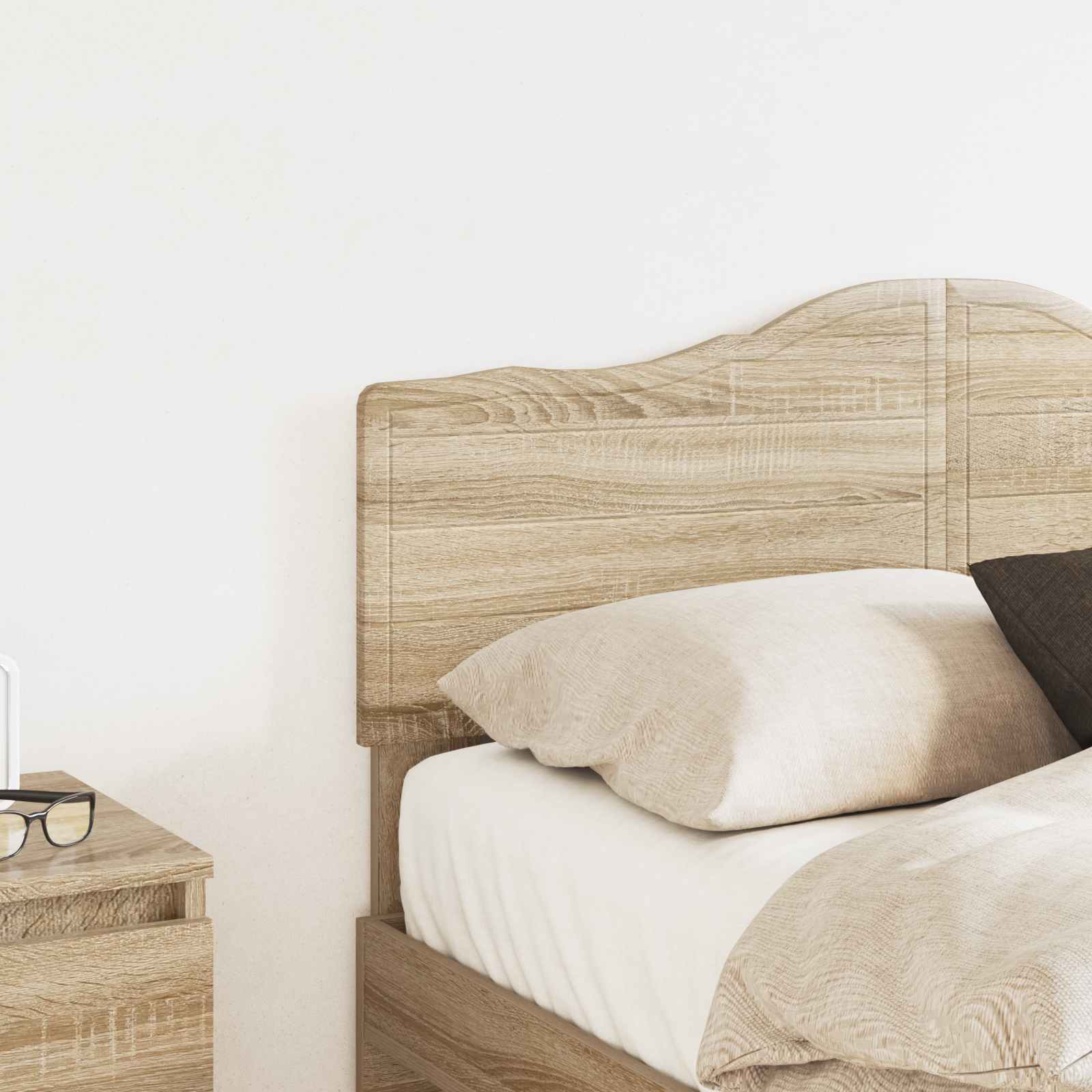 Headboard Sonoma Oak Engineered wood