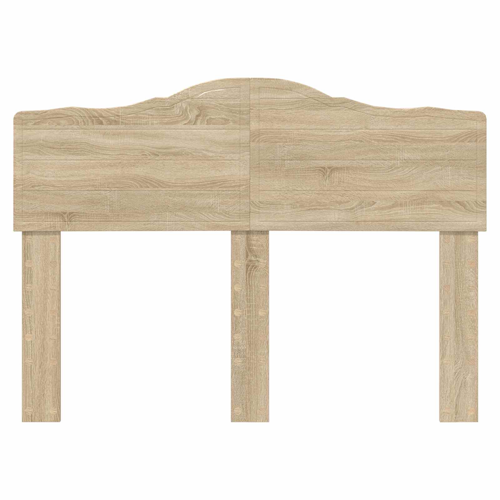 Headboard Sonoma Oak 135 cm Engineered wood