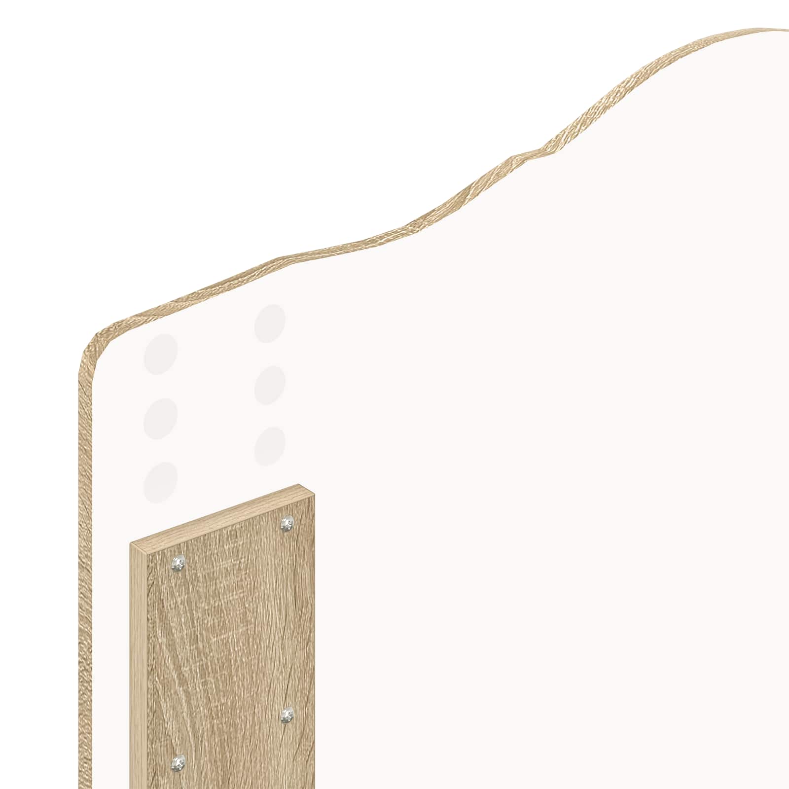 Headboard Sonoma Oak Engineered wood