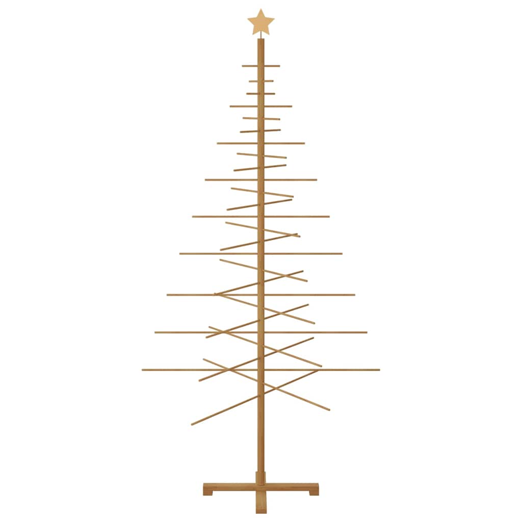 Wooden Christmas Tree KOTKA 210 cm Bamboo and solid pine wood