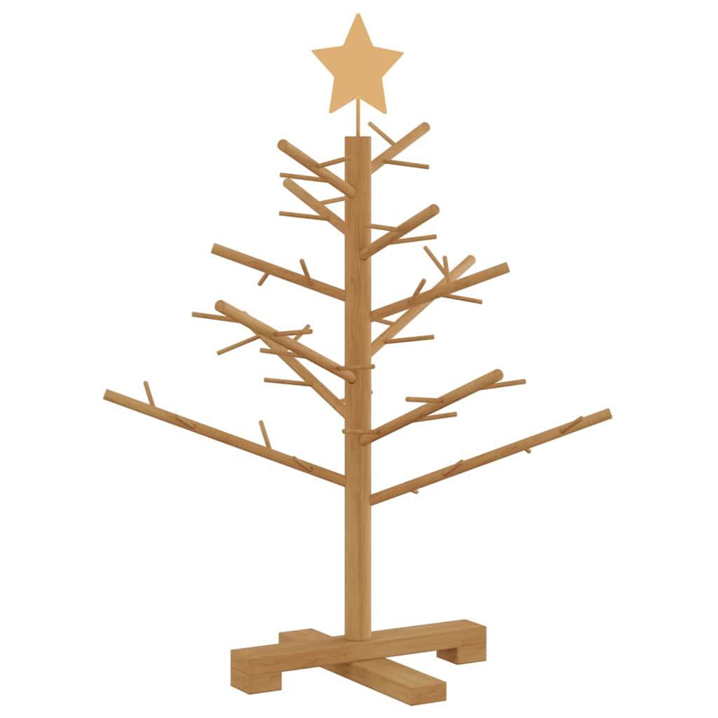 Wooden Christmas Tree KOTKA 75 cm Bamboo and solid pine wood