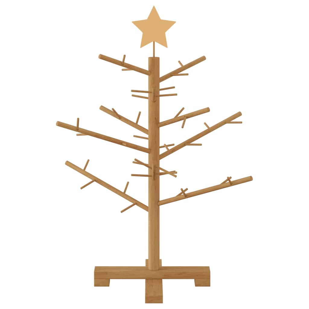 Wooden Christmas Tree KOTKA 75 cm Bamboo and solid pine wood