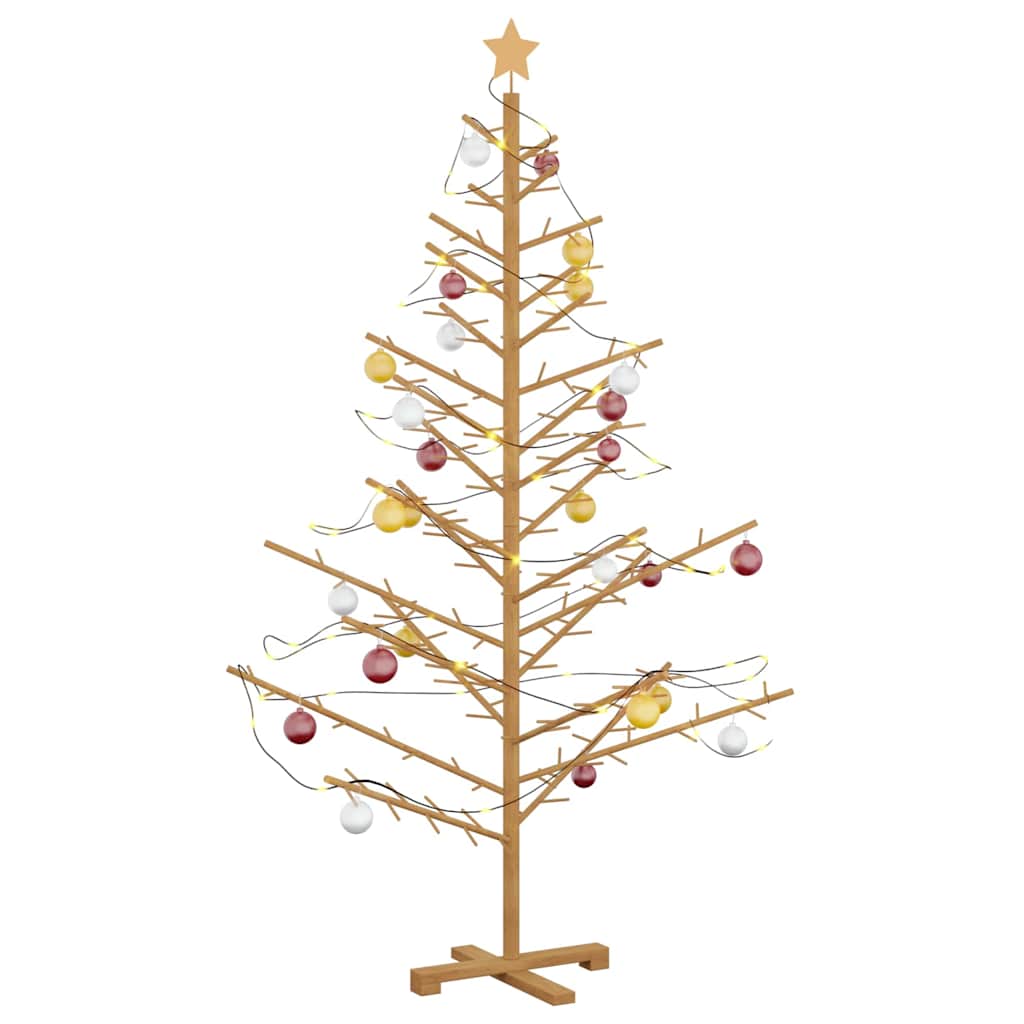 Wooden Christmas Tree KOTKA 180 cm Bamboo and solid pine wood