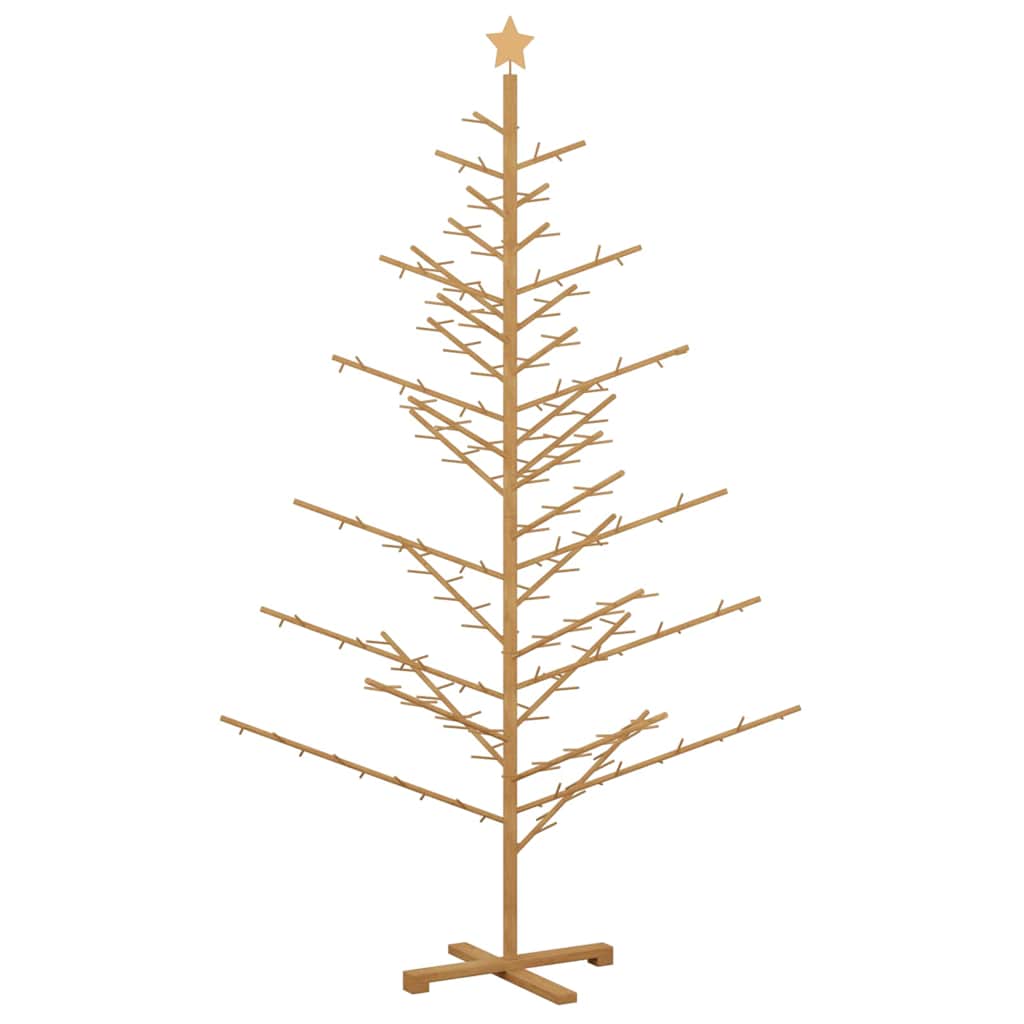 Wooden Christmas Tree KOTKA 210 cm Bamboo and solid pine wood