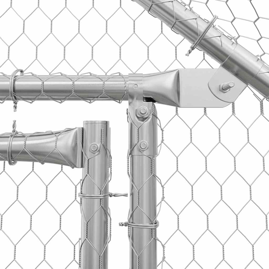 Chicken Cage Silver 200 x 170 x 177 cm Galvanised Steel