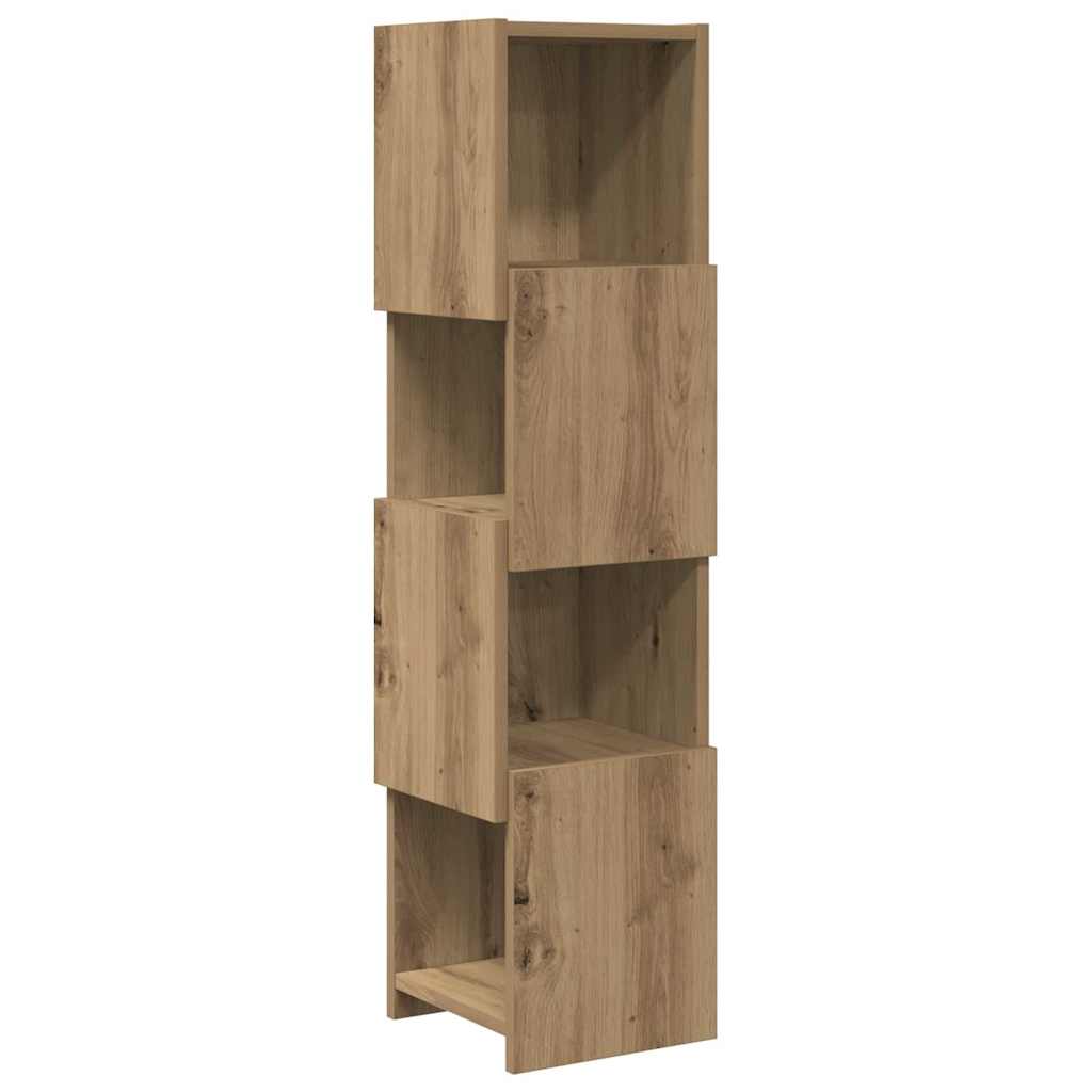 Corner Cabinet 25,5x25x102cm Engineered Wood Artisan Oak