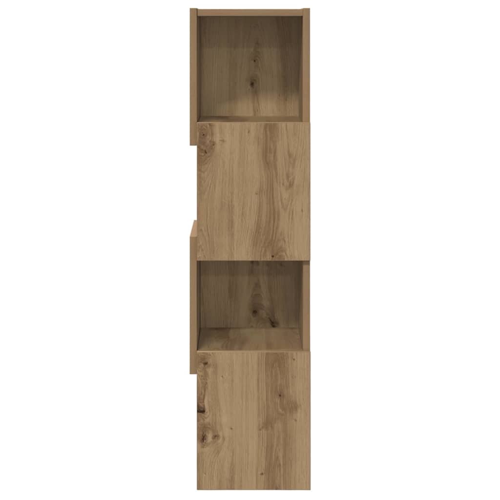 Corner Cabinet 25,5x25x102cm Engineered Wood Artisan Oak