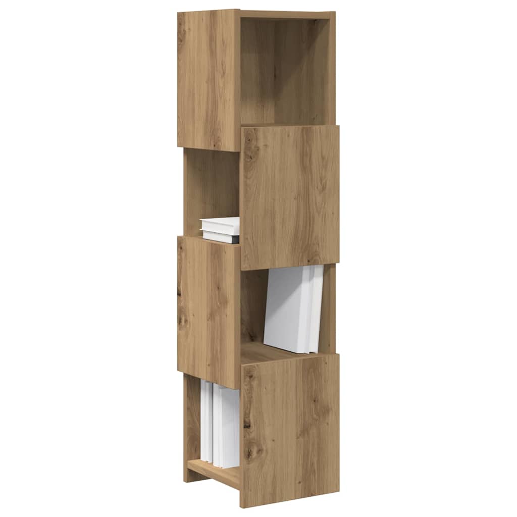 Corner Cabinet 25,5x25x102cm Engineered Wood Artisan Oak