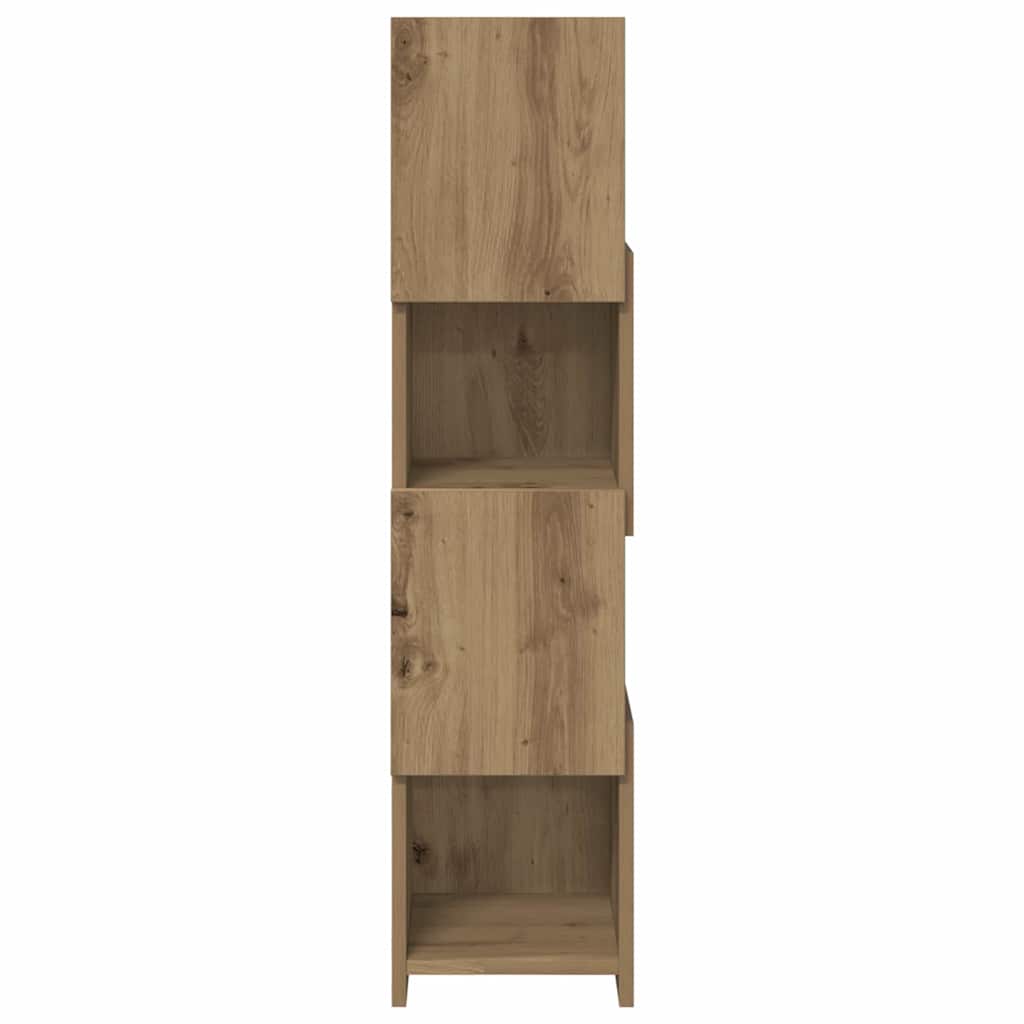 Corner Cabinet 25,5x25x102cm Engineered Wood Artisan Oak