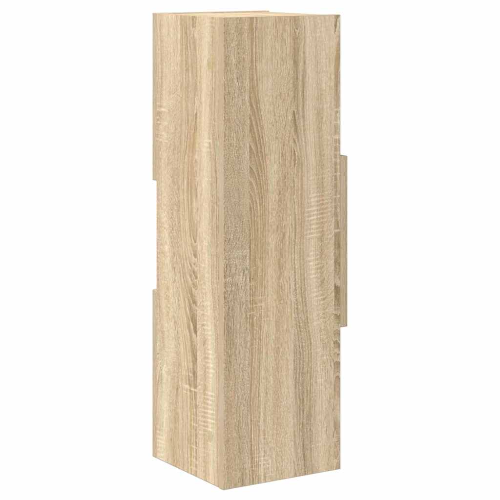 Corner Cabinet 25,5x25x80cm Engineered Wood Sonoma Oak