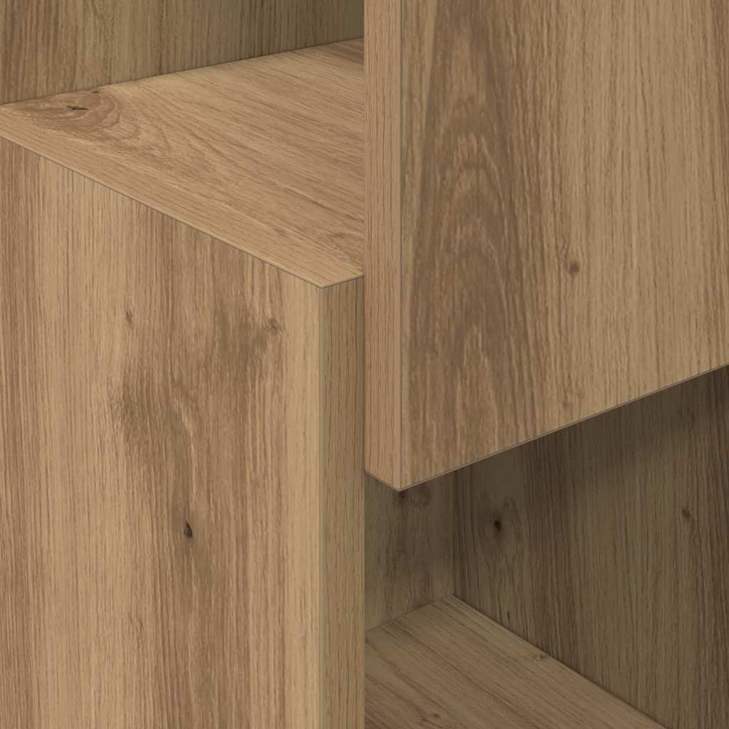 Corner Cabinet 25,5x25x80cm Engineered Wood Artisan Oak