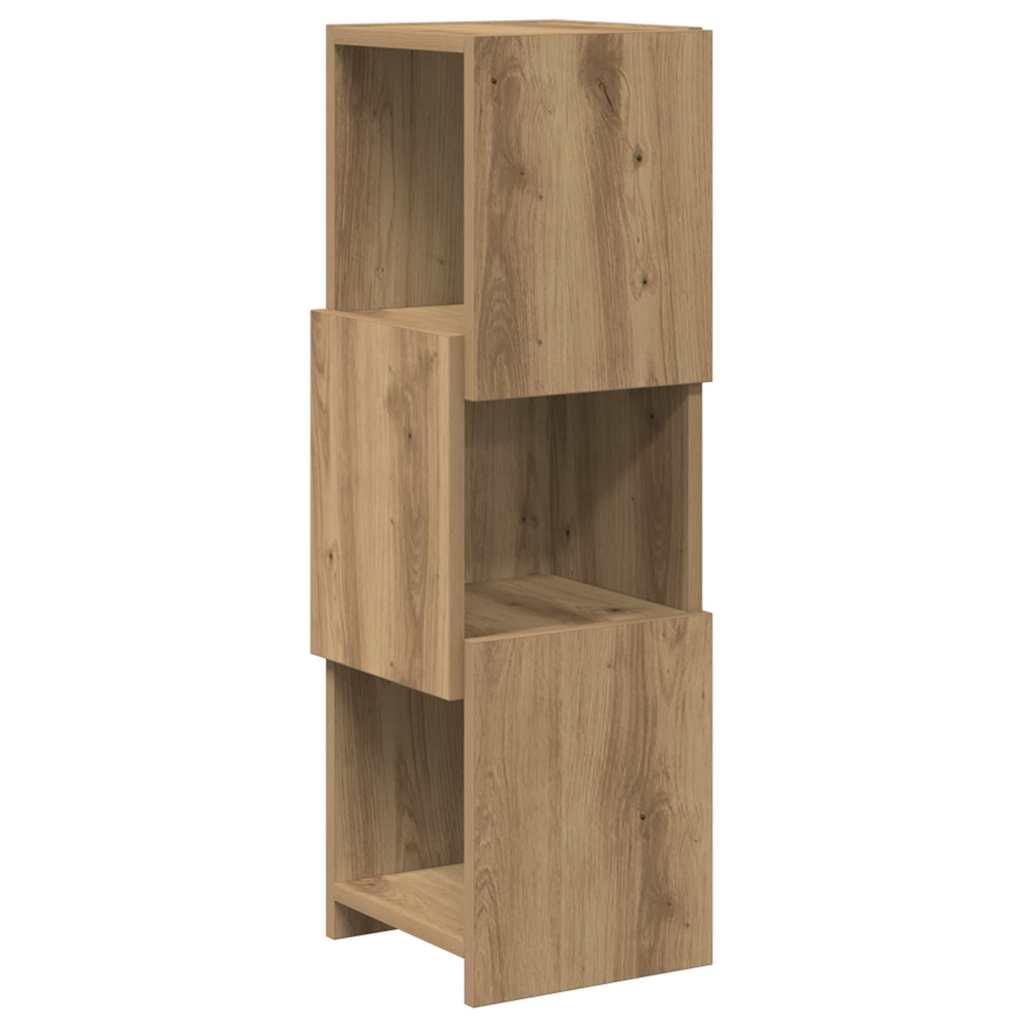Corner Cabinet 25,5x25x80cm Engineered Wood Artisan Oak