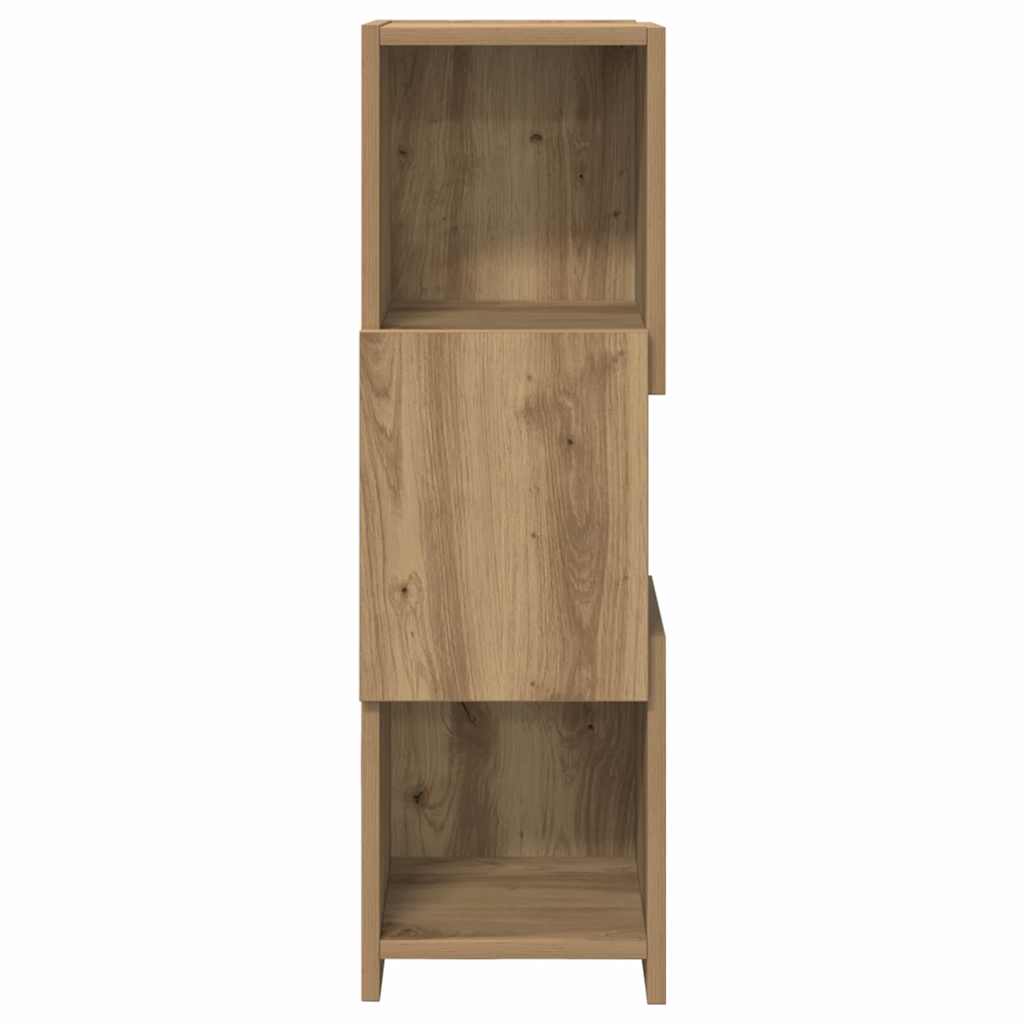 Corner Cabinet 25,5x25x80cm Engineered Wood Artisan Oak