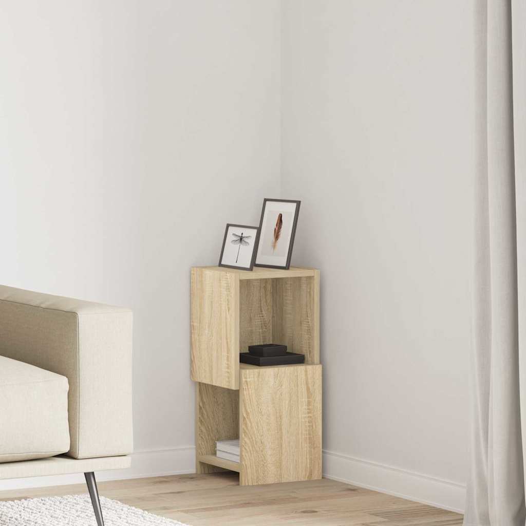 Corner Cabinet 25,5x25x55cm Engineered Wood Sonoma Oak