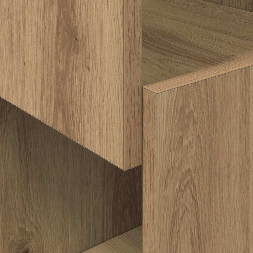 Corner Cabinet 25,5x25x55cm Engineered Wood Artisan Oak
