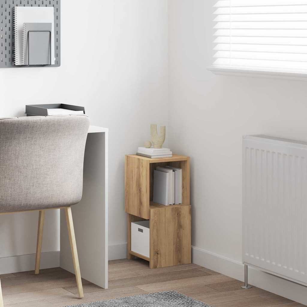 Corner Cabinet 25,5x25x55cm Engineered Wood Artisan Oak