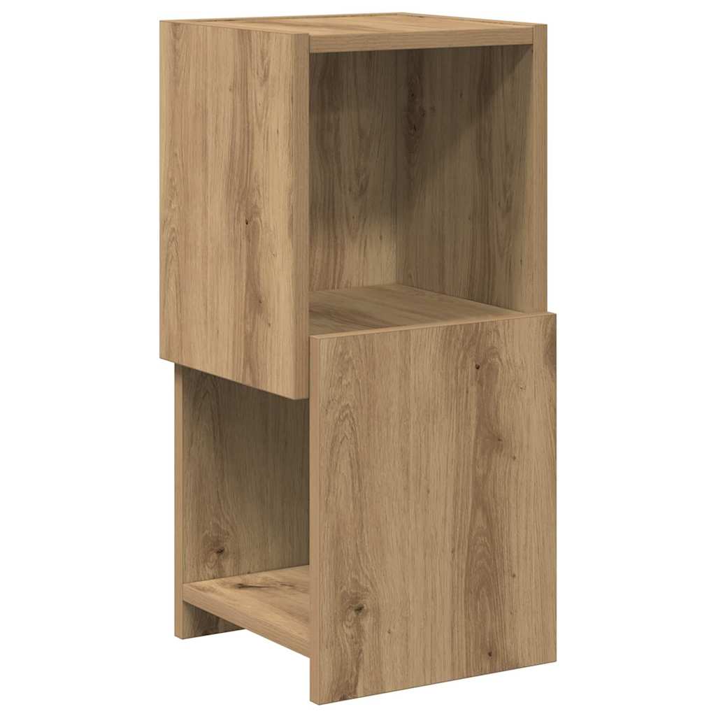 Corner Cabinet 25,5x25x55cm Engineered Wood Artisan Oak