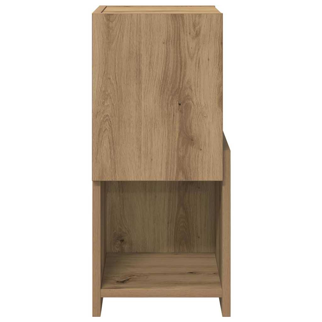 Corner Cabinet 25,5x25x55cm Engineered Wood Artisan Oak