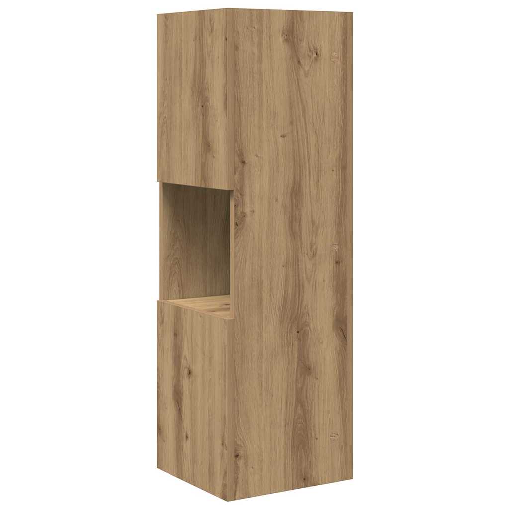 Corner Cabinet 30,5x30x95cm Engineered Wood Artisan Oak