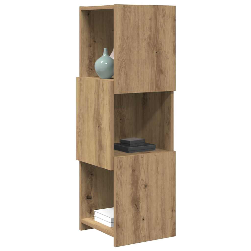 Corner Cabinet 30,5x30x95cm Engineered Wood Artisan Oak