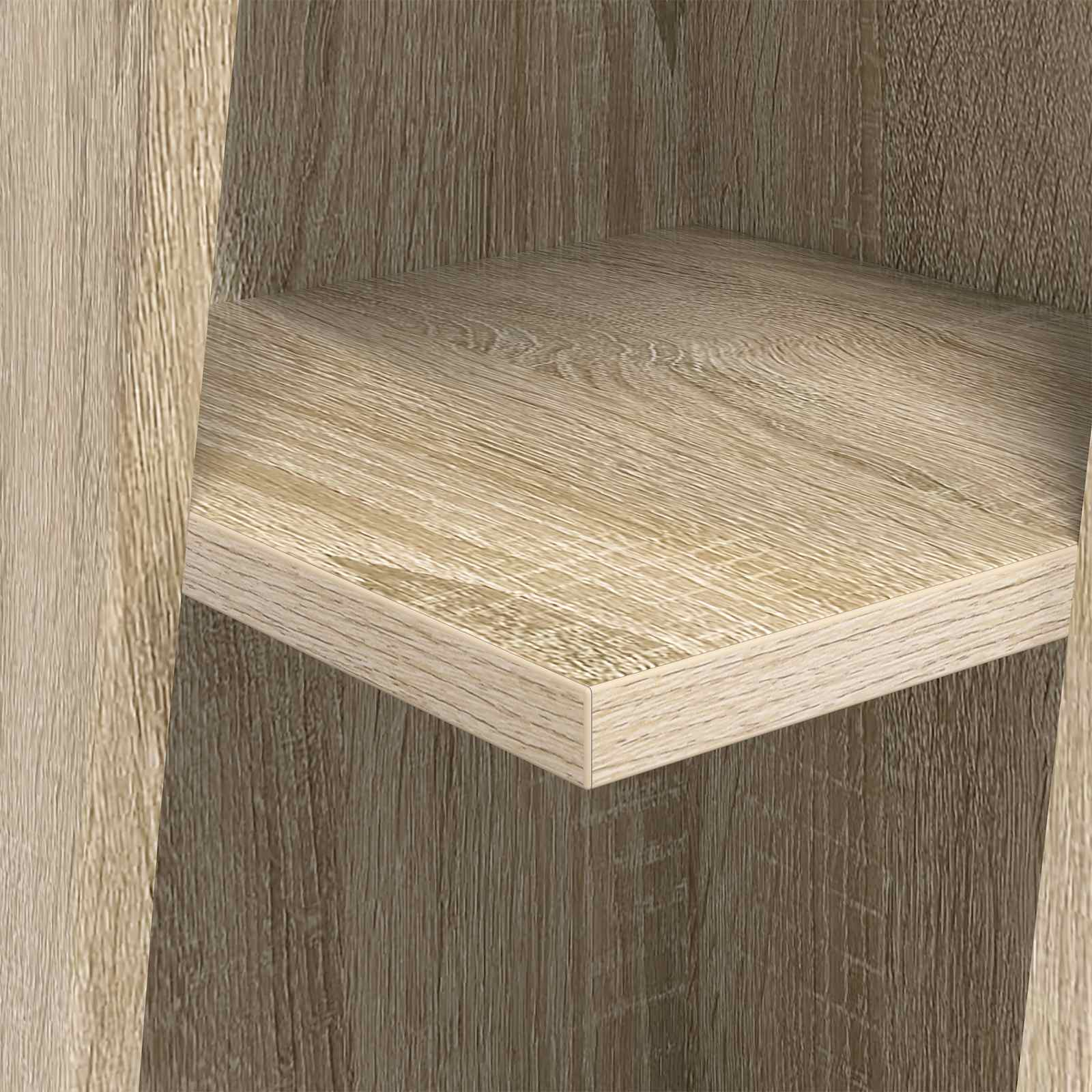 Corner Cabinet 27,5x27x102cm Engineered Wood Sonoma Oak
