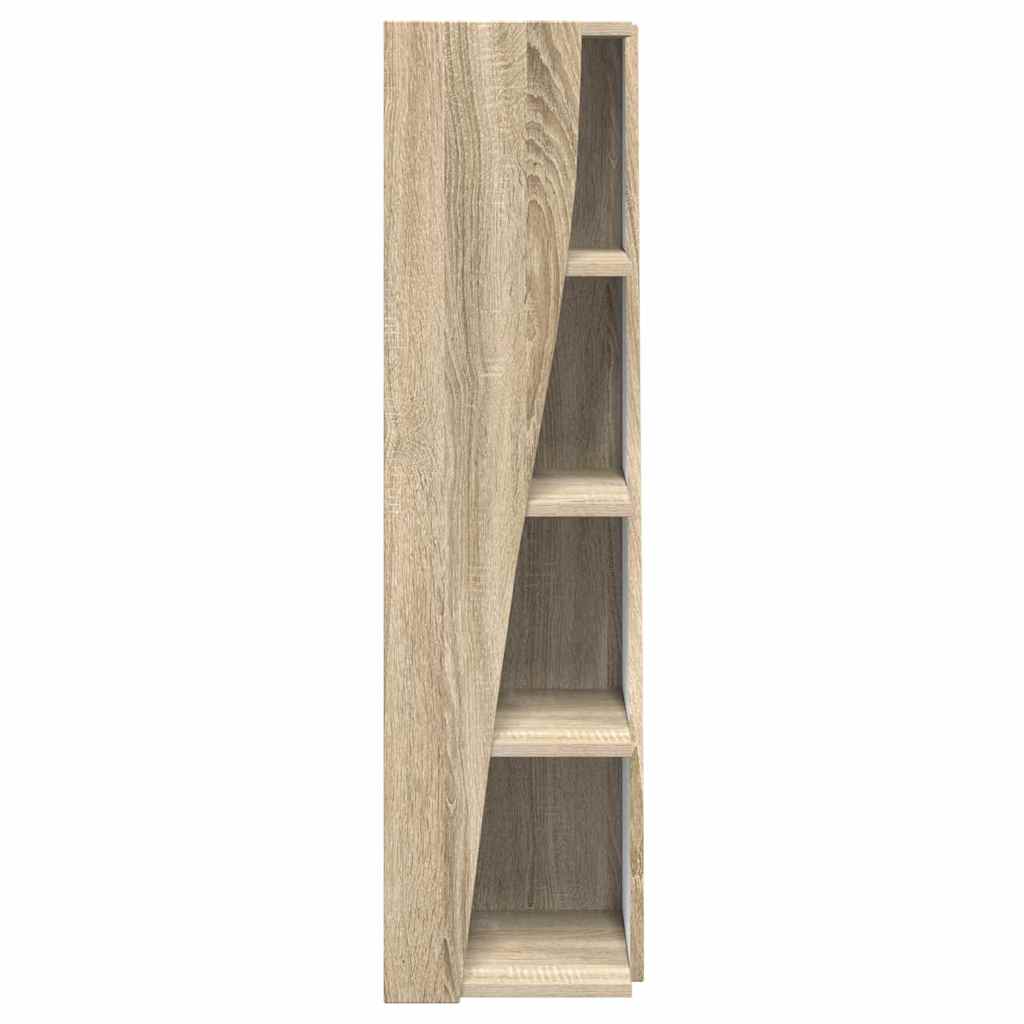 Corner Cabinet Sonoma Oak 27,5x27x102cm Engineered Wood