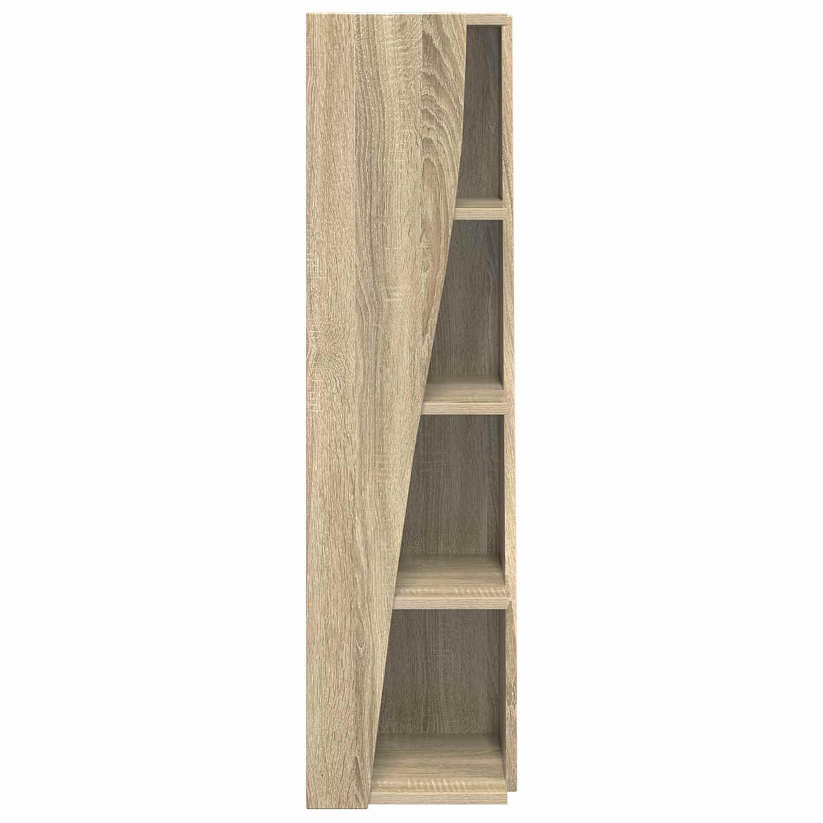 Corner Cabinet 27,5x27x102cm Engineered Wood Sonoma Oak