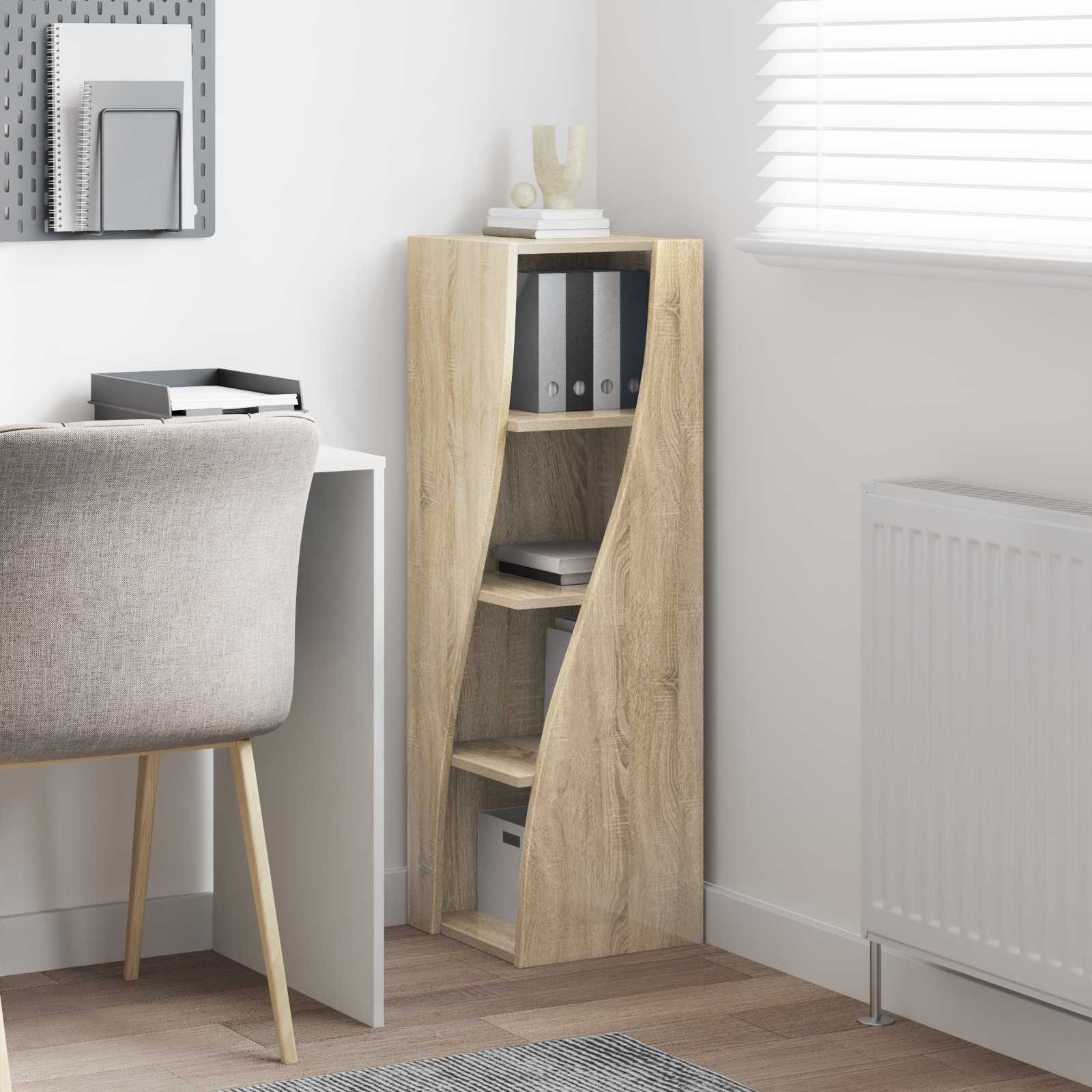 Corner Cabinet 32x32x102cm Engineered Wood Sonoma Oak