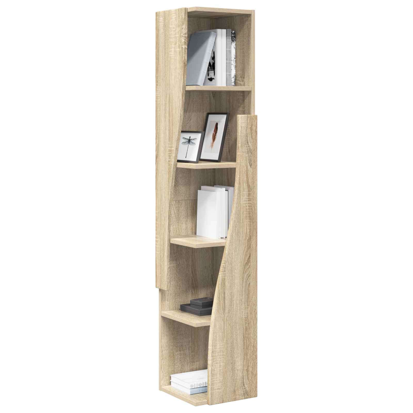Corner Cabinet 27,5x27x140cm Engineered Wood Sonoma Oak