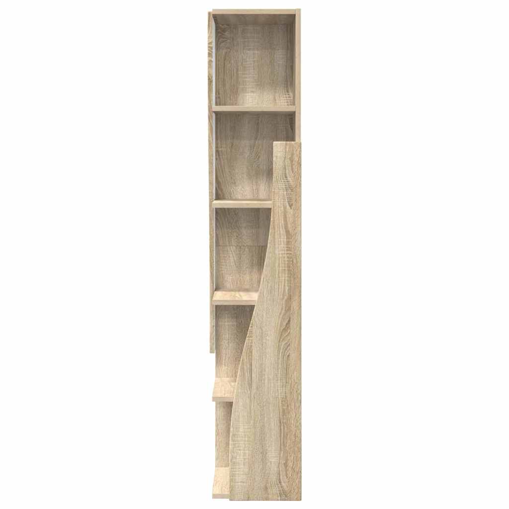Corner Cabinet Sonoma Oak 27,5x27x140cm Engineered Wood