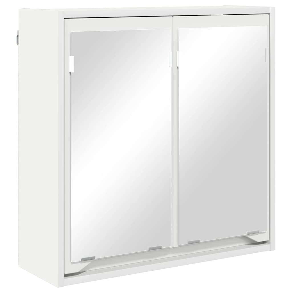 Bathroom Furniture Set 4 pcs White Engineered Wood