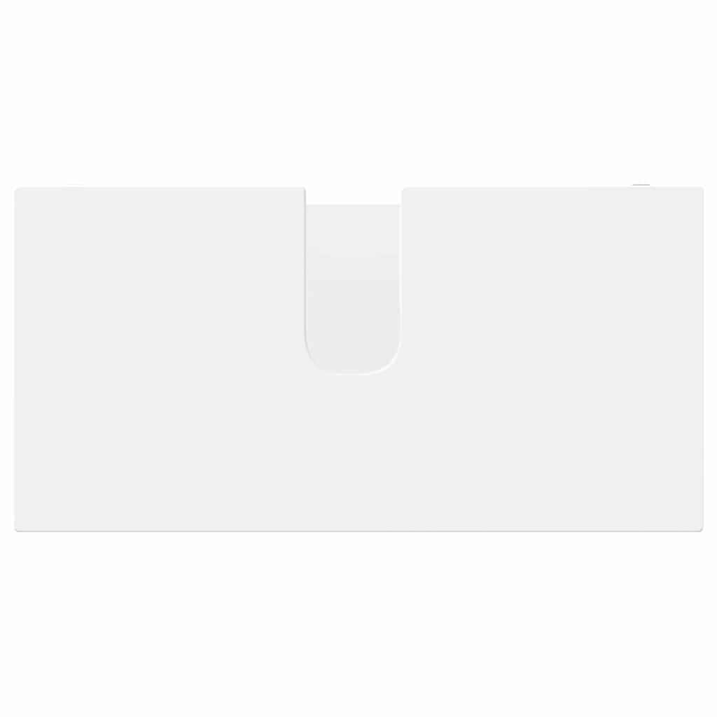 Bathroom Furniture Set 4 pcs White Engineered Wood