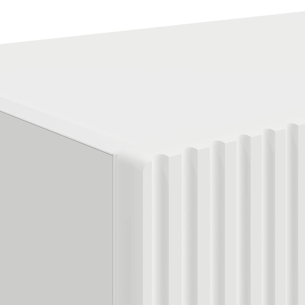 TV Wall Cabinet 2 pcs White 60 x 31 x 29.5 cm Engineered Wood