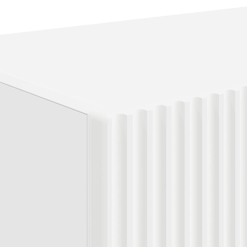 TV Wall Cabinet 2 pcs White 60 x 31 x 29.5 cm Engineered Wood