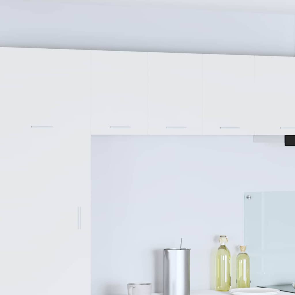 Hanging Cabinet with Door White 30 x 31 x 40 cm Engineered Wood