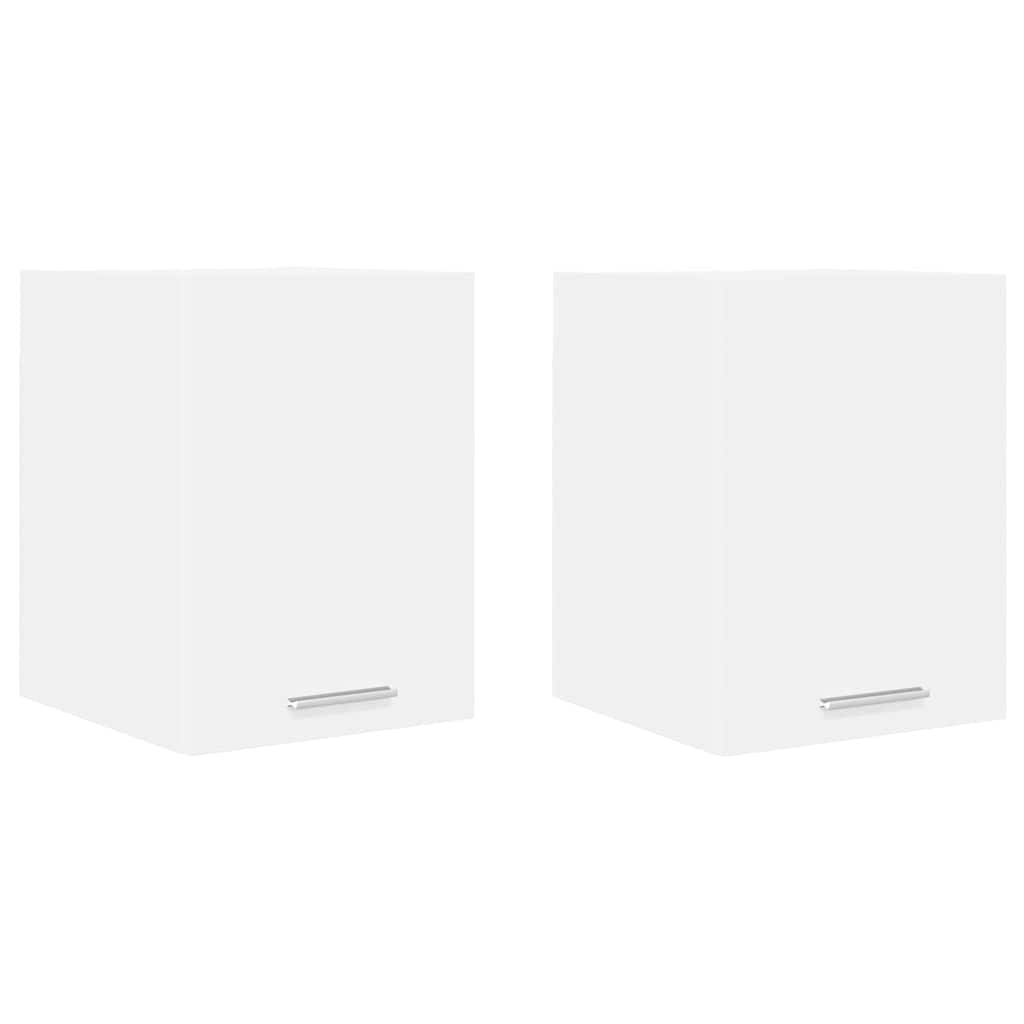 Hanging Cabinet 2 pcs White 30 x 31 x 40 cm Engineered Wood