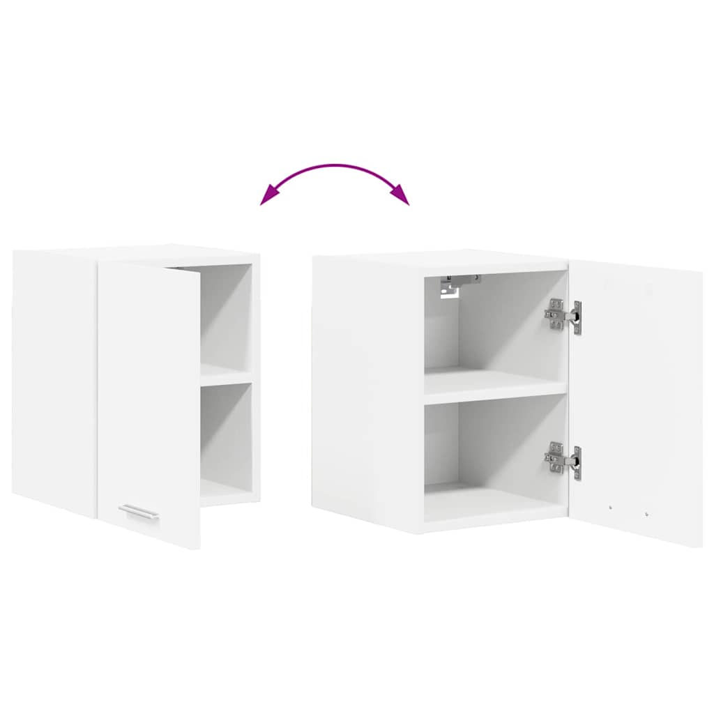 Hanging Cabinet 2 pcs White 30 x 31 x 40 cm Engineered Wood