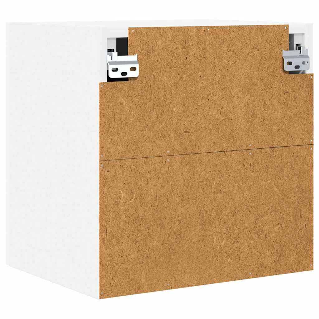 Hanging Cabinet 2 pcs White 40 x 31 x 40 cm Engineered Wood