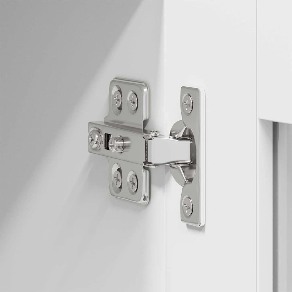 Hanging Cabinet with Door White 60 x 31 x 40 cm Engineered Wood