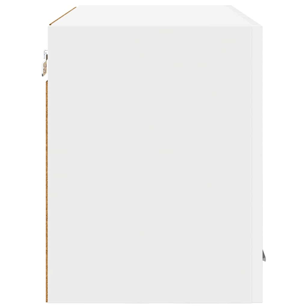 Hanging Cabinet with Door White 60 x 31 x 40 cm Engineered Wood