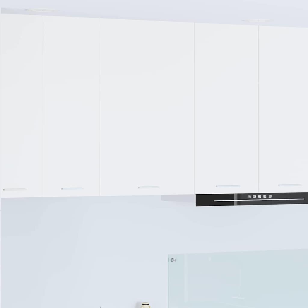 Hanging Cabinet with Door White 50 x 31 x 80 cm Engineered Wood