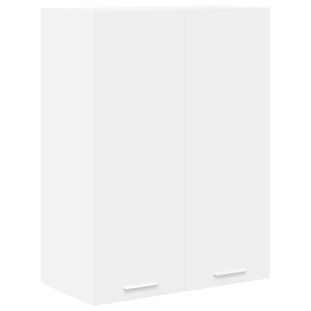 Hanging Cabinet with Door White 60 x 31 x 80 cm Engineered Wood