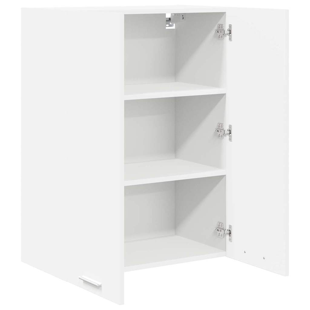 Hanging Cabinet with Door White 60 x 31 x 80 cm Engineered Wood