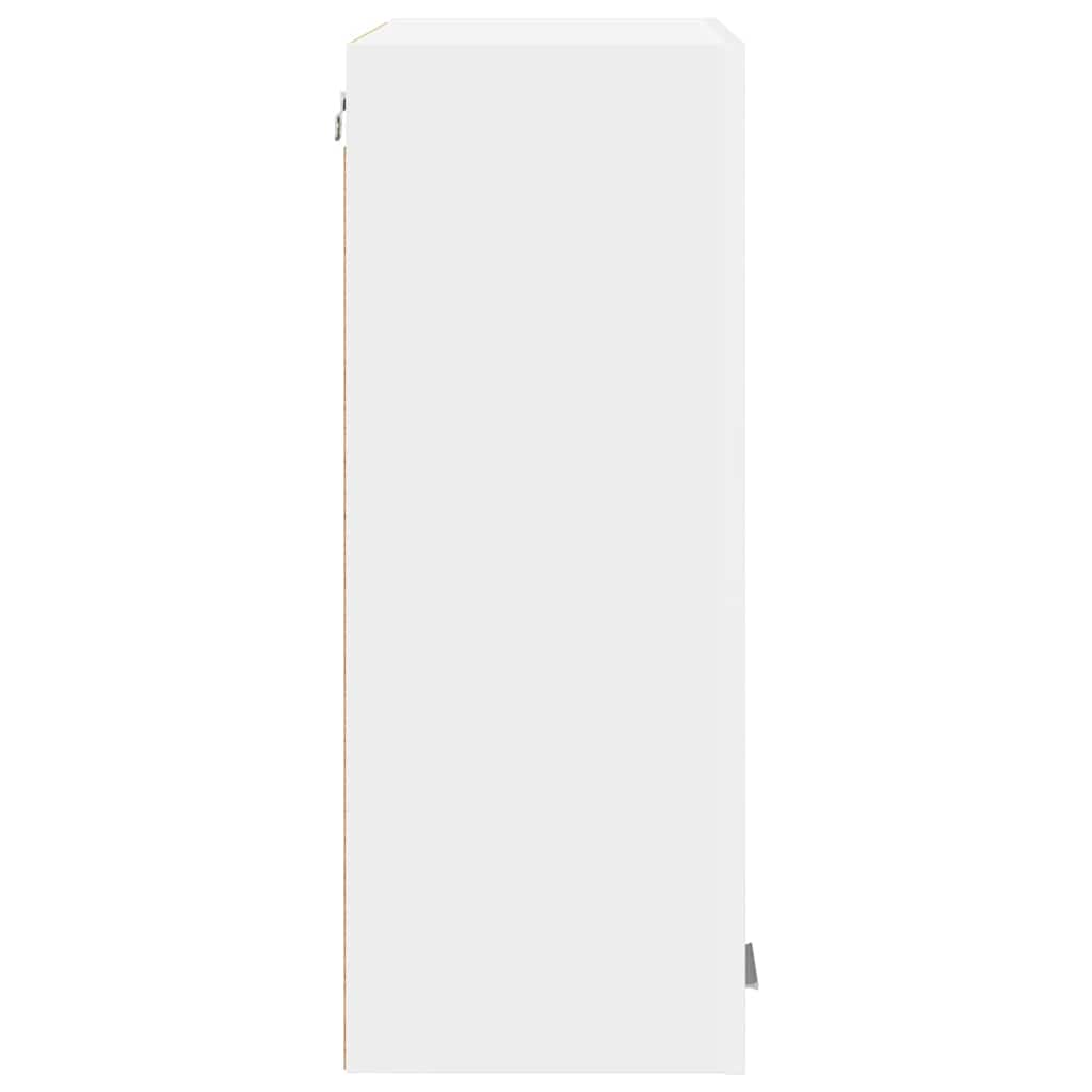 Hanging Cabinet with Door White 60 x 31 x 80 cm Engineered Wood