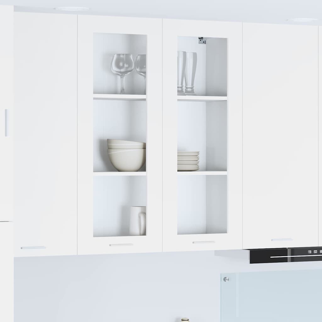 Hanging Cabinet White 80 x 31 x 100 cm Engineered Wood