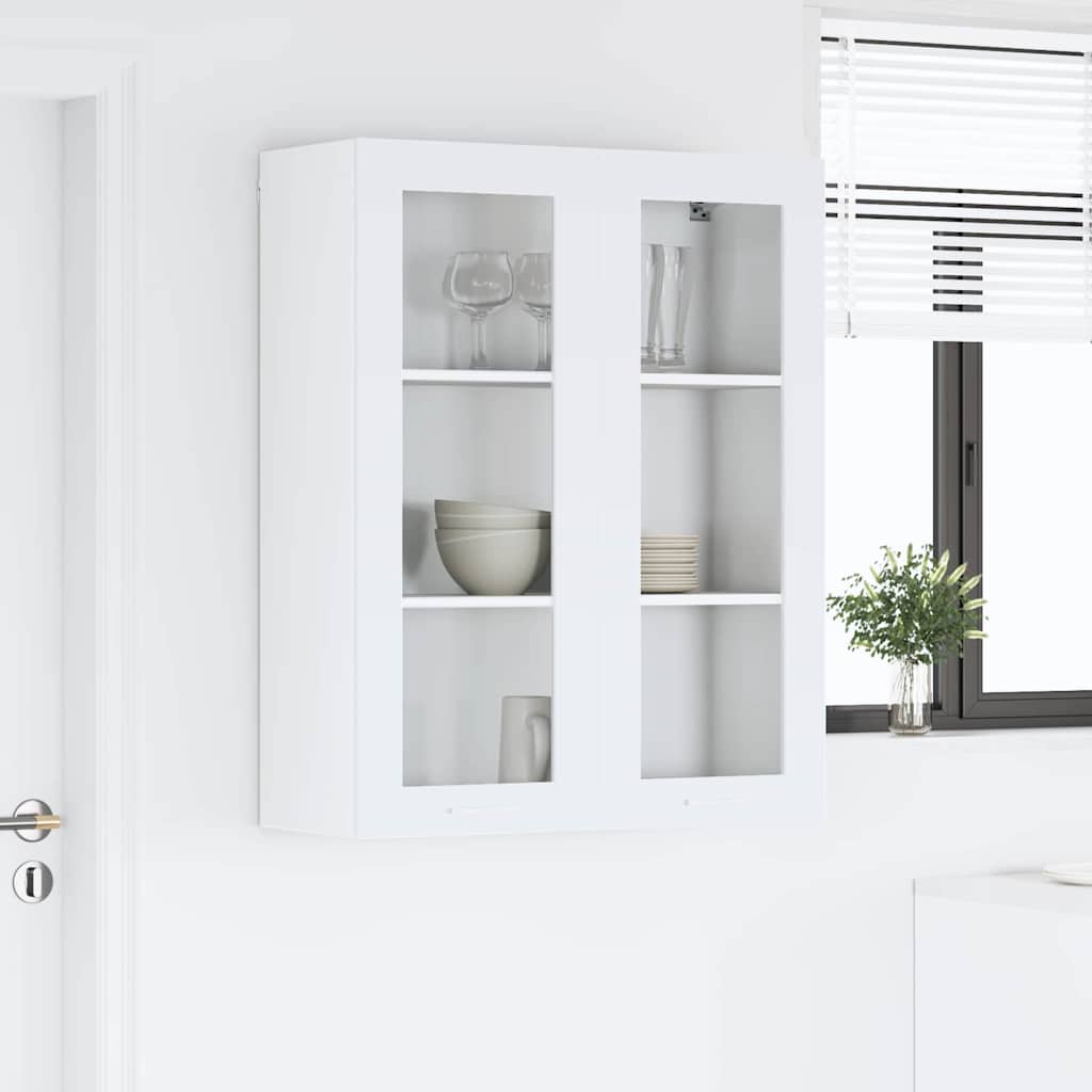 Hanging Cabinet White 80 x 31 x 100 cm Engineered Wood