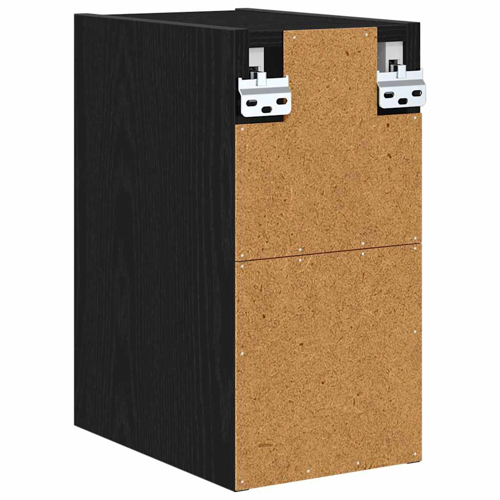 Hanging Cabinet Black Oak 20 x 29,5 x 40 cm Engineered Wood