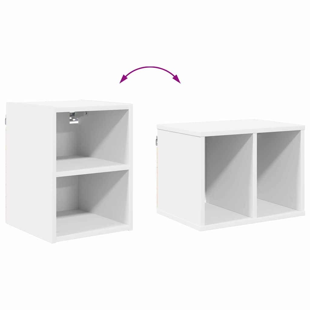 Hanging Cabinet White 30 x 29,5 x 40 cm Engineered Wood